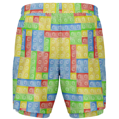 Short 2 en 1 Lego légendaire pour homme 