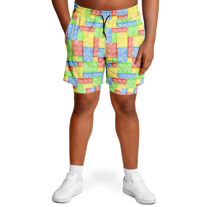 Short 2 en 1 Lego légendaire pour homme 