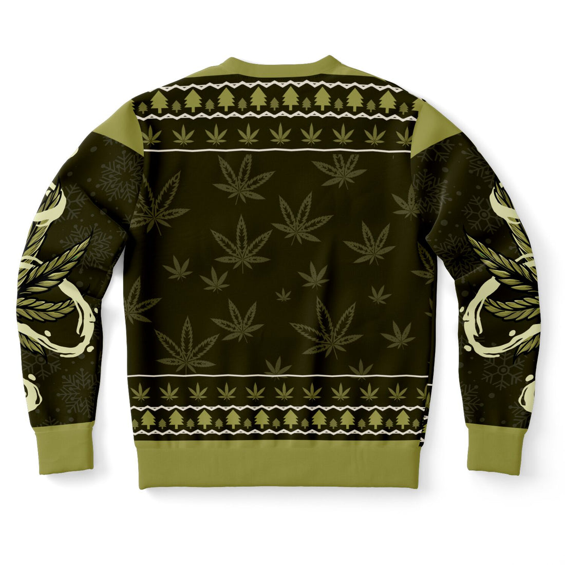 &quot;Merrijuana Christmas&quot; Weed Holiday Sweatshirt