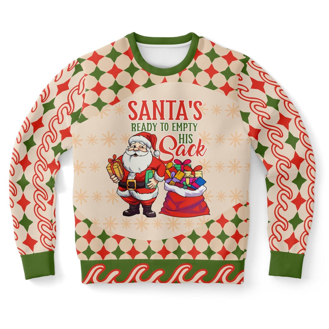 &quot;Santa’s Ready to Empty His Sack&quot; Holiday Sweatshirt